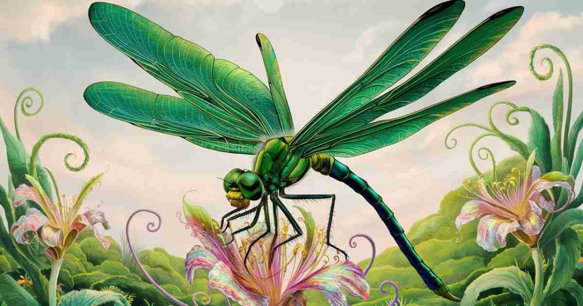 green dragonfly meaning