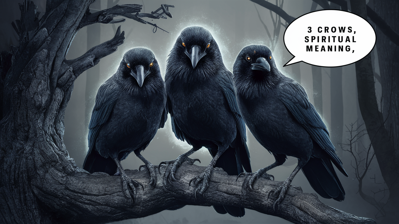 3 crows spiritual meaning