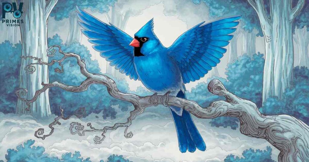 Blue Cardinal Power Animal