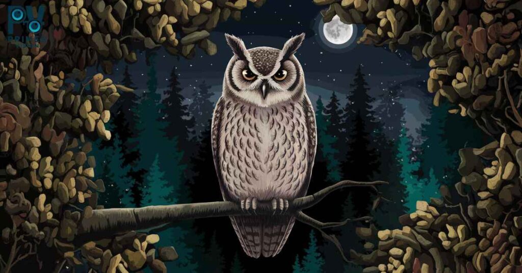 Hearing an owl's screech or hoot can carry various spiritual symbolisms.