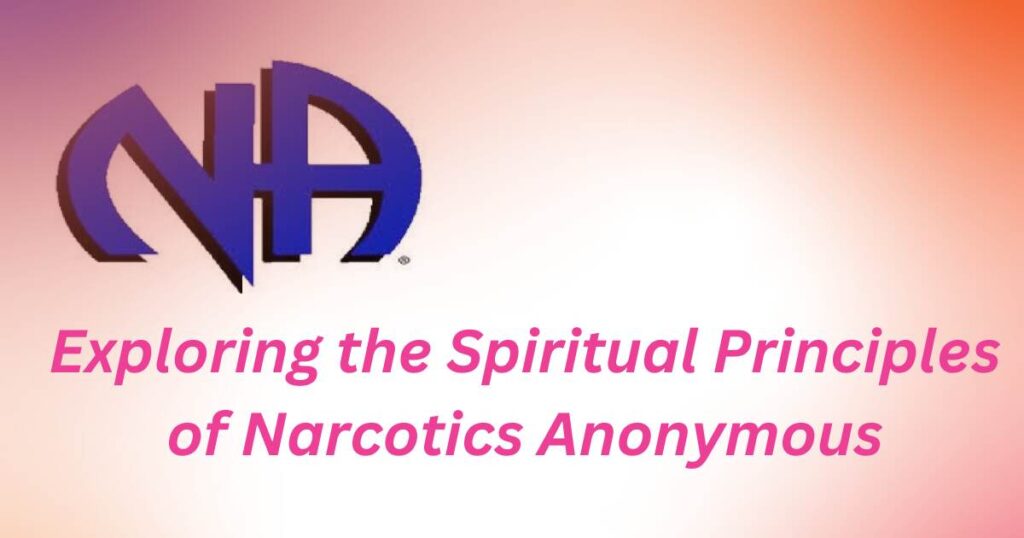 Spiritual principles are central to the 12-step recovery process in Narcotics Anonymous. 
